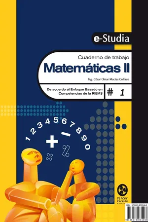 Cuaderno de trabajo. Matemáticas II #1