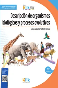 Descripción de organismos biológicos y procesos evolutivos_cover