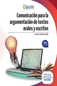 Comunicación para la argumentación de textos orales y escritos_cover