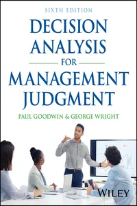 Decision Analysis for Management Judgment_cover