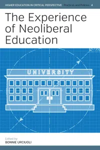 The Experience of Neoliberal Education_cover