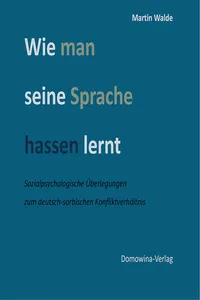 Wie man seine Sprache hassen lernt_cover