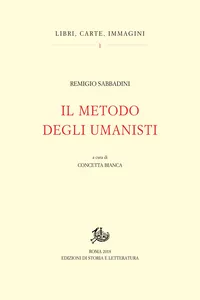 Il metodo degli umanisti