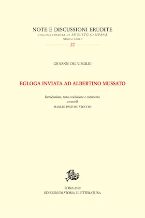 Egloga inviata ad Albertino Mussato