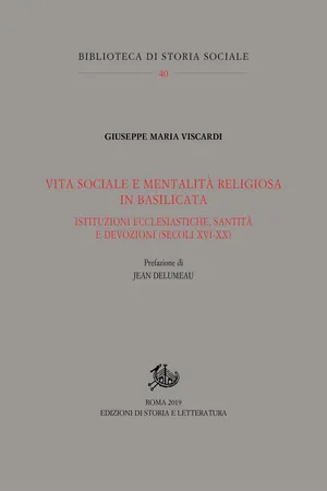 Vita sociale e mentalità religiosa in Basilicata