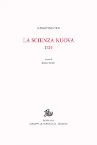 La scienza nuova 1725