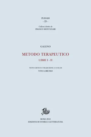 Metodo terapeutico