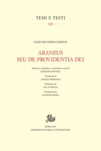 Araneus seu de Providentia Dei