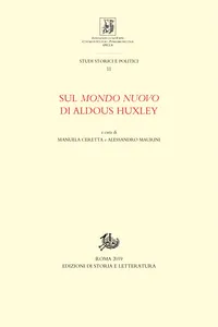 Sul Mondo nuovo di Aldous Huxley_cover