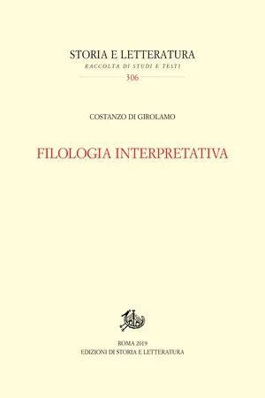 Filologia interpretativa