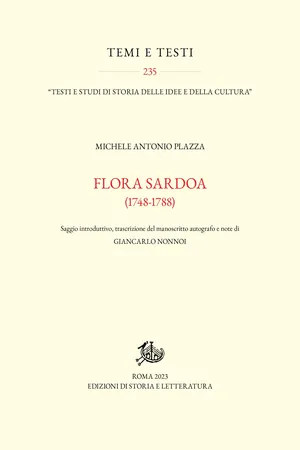 Flora Sardoa (1748-1788)