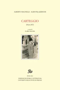 Carteggio 1914-1971_cover