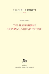 The Transmission of Pliny's Natural History