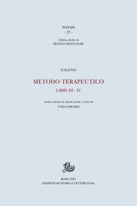 Metodo terapeutico
