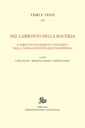 Nel labirinto della materia