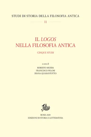 Il logos nella filosofia antica