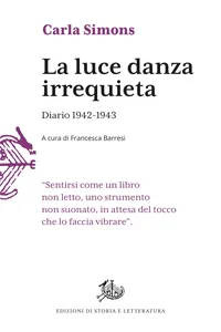 La luce danza irrequieta_cover