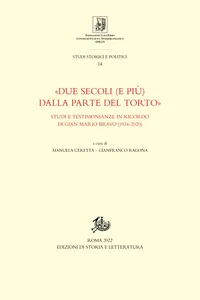 «Due secoli dalla parte del torto»_cover