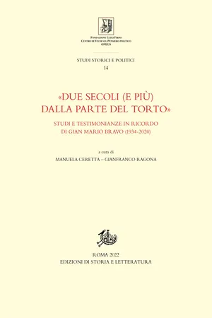«Due secoli (e più) dalla parte del torto»