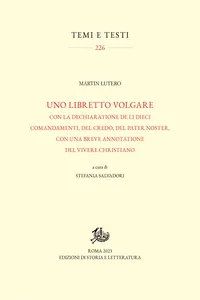 Uno libretto volgare_cover