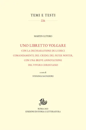 Uno libretto volgare