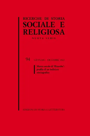 Ricerche di storia sociale e religiosa, 94