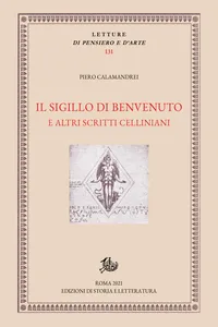 Il sigillo di Benvenuto e altri scritti celliniani_cover