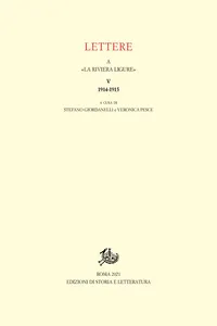 Lettere a «La Riviera Ligure»_cover