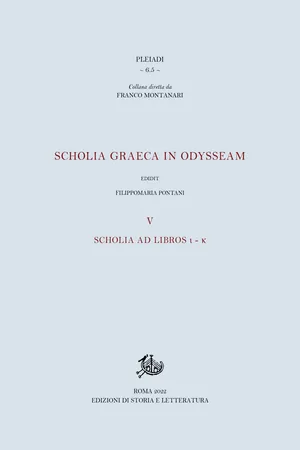 Scholia graeca in Odysseam. V