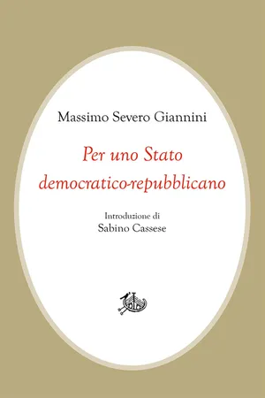 Per uno Stato democratico-repubblicano