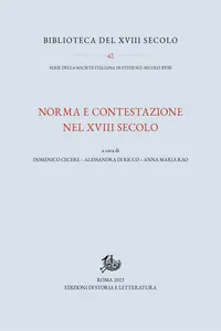 Norma e contestazione nel XVIII secolo_cover