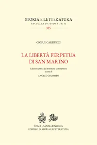 La libertà perpetua di San Marino_cover