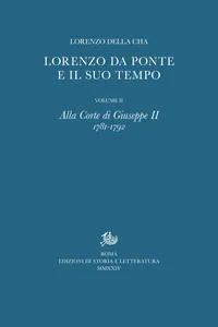 Lorenzo Da Ponte e il suo tempo. II._cover
