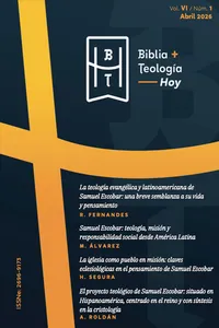 Biblia y Teología Hoy