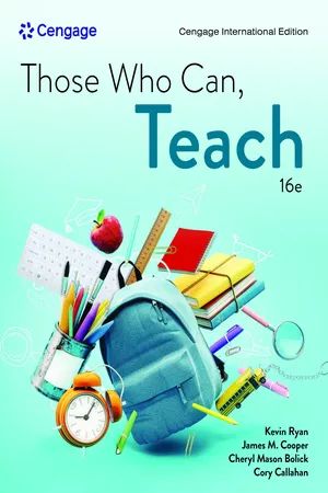 Those Who Can, Teach, Cengage International Edition