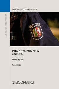 PolG NRW, POG NRW und OBG_cover