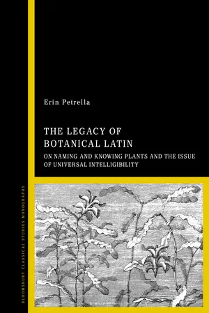 The Legacy of Botanical Latin