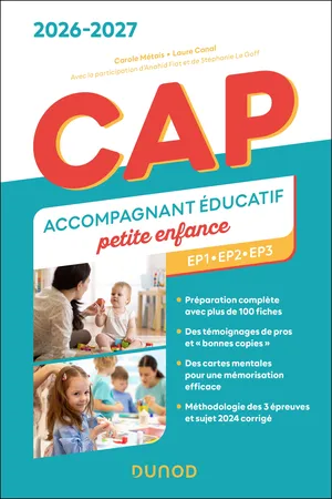 CAP Accompagnant éducatif petite enfance - Épreuves professionnelles 2026-2027