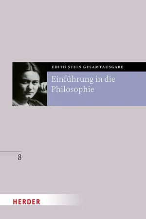 Einführung in die Philosophie