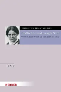Endliches und ewiges Sein_cover