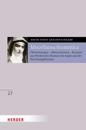 Miscellanea thomistica