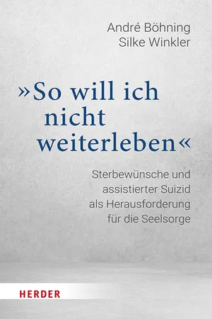 "So will ich nicht weiterleben"