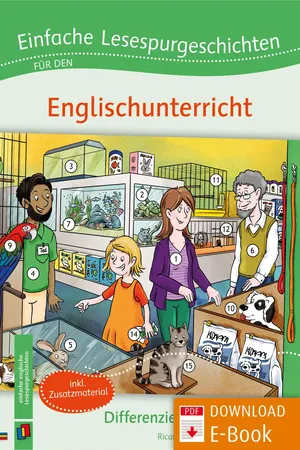 Einfache Lesespurgeschichten für den Englischunterricht