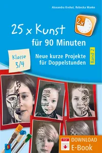 25 x Kunst für 90 Minuten - Band 2 – Klasse 3/4_cover