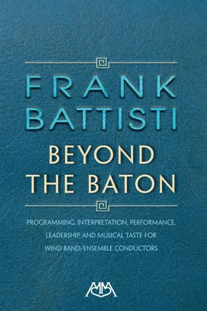 Beyond the Baton