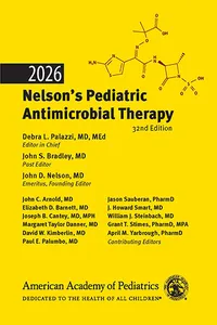 2026 Nelson's Pediatric Antimicrobial Therapy