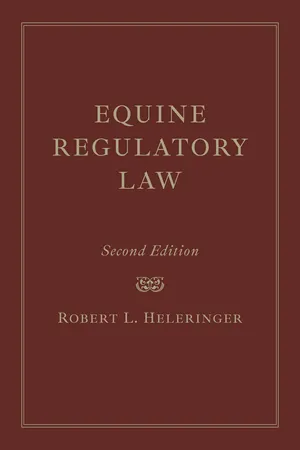 Equine Regulatory Law