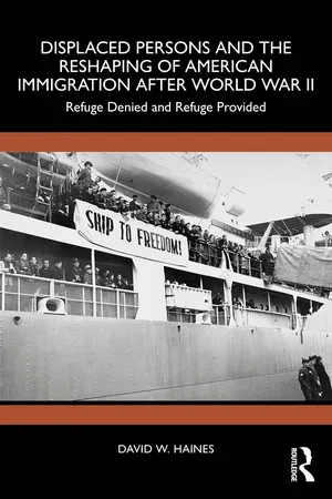 Displaced Persons and the Reshaping of American Immigration after World War II