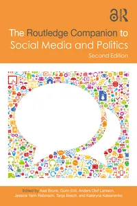The Routledge Companion to Social Media and Politics_cover