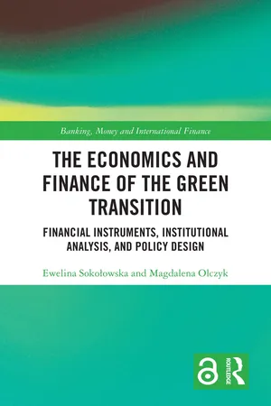 The Economics and Finance of the Green Transition